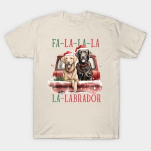 Labrador dog Christmas gift T-Shirt